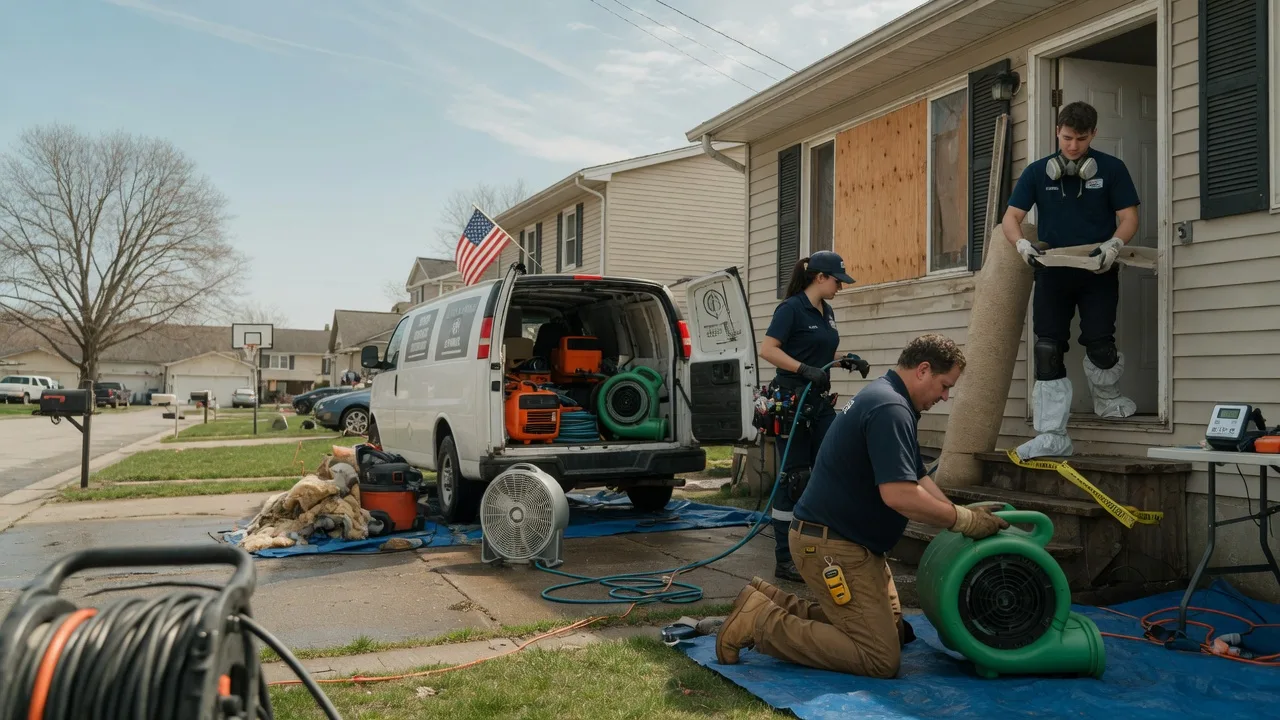 Water Damage Restoration in Piasa, IL near me